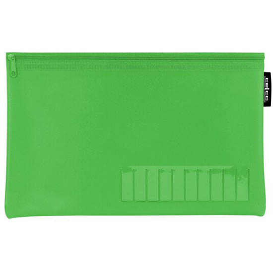 CELCO NAME PENCIL CASE 225 X 143MM GREEN  Shoalcoast Home and Office  Solutions Office National